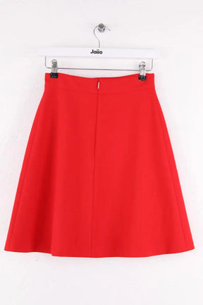 Mini jupe Hugo Boss Rouge en Viscose