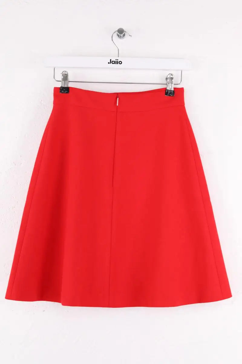 Mini jupe Hugo Boss Rouge en Viscose