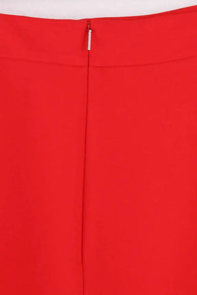Mini jupe Hugo Boss Rouge en Viscose