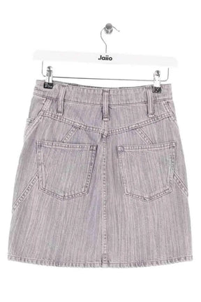 Mini jupe Iro Anjou Gris en Coton
