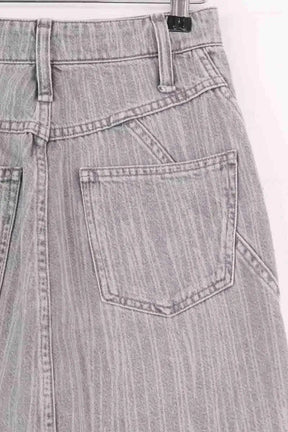 Mini jupe Iro Anjou Gris en Coton