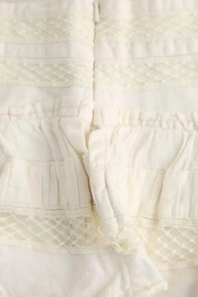 Mini jupe Iro Blanc en Coton