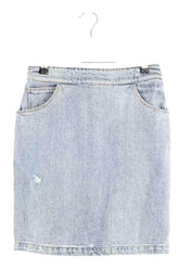 Mini jupe Iro Bleu en Coton, taille XS - Seconde Main