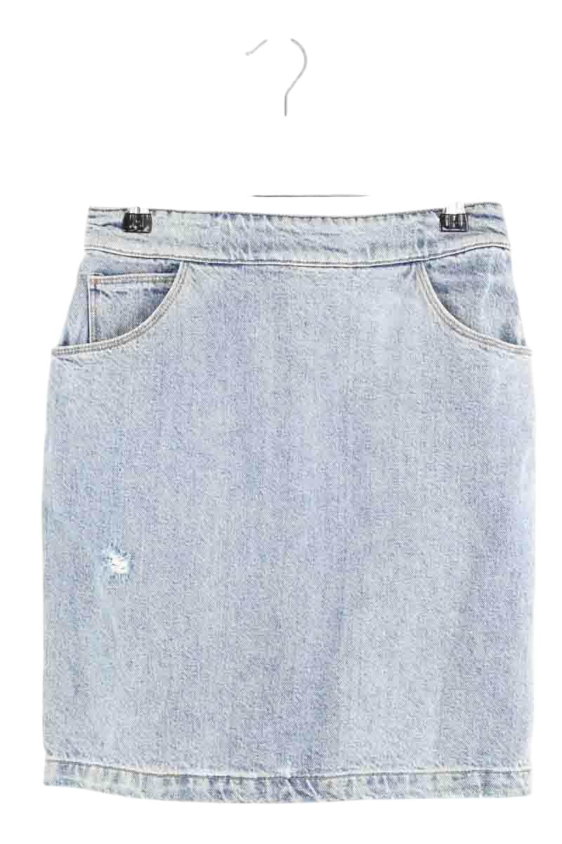 Mini jupe Iro Bleu en Coton, taille XS - Seconde Main