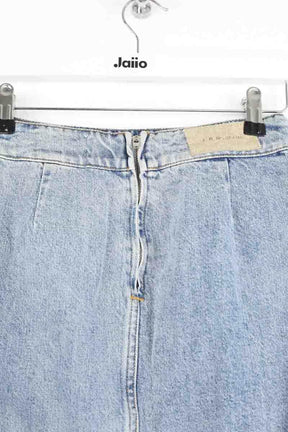 Mini jupe Iro Bleu en Coton