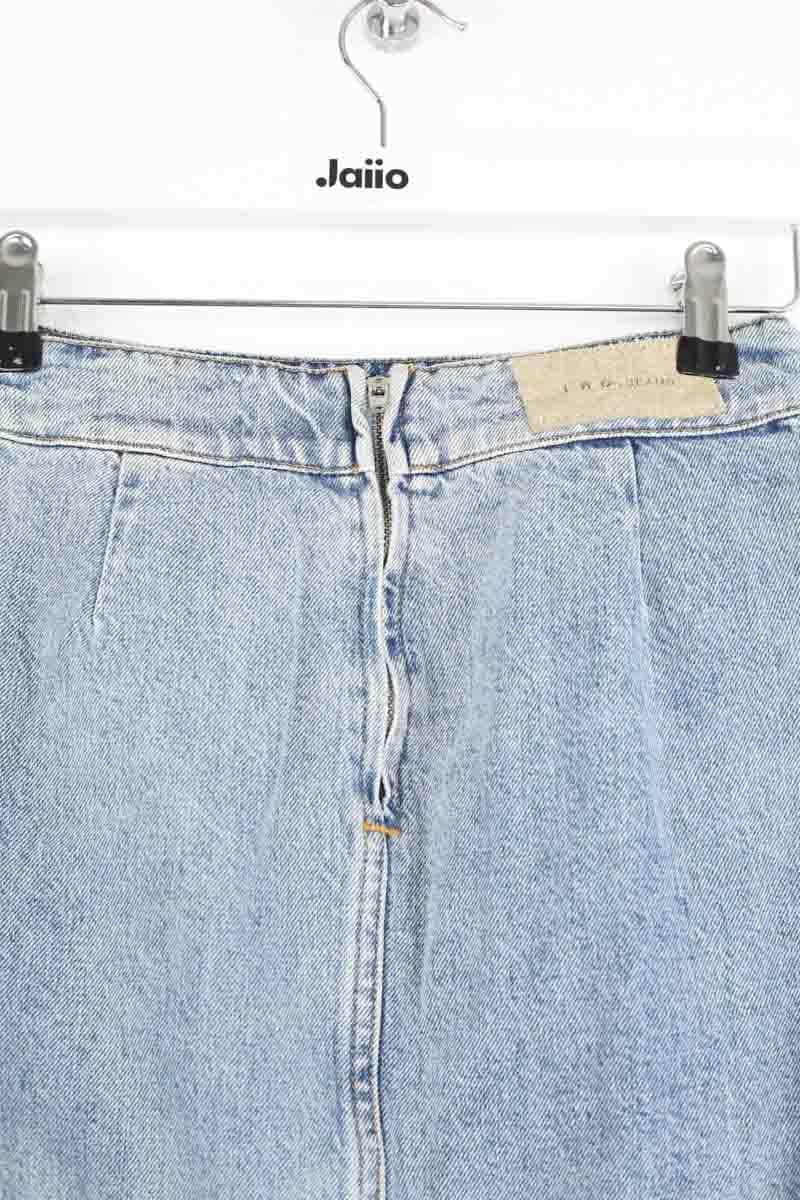 Mini jupe Iro Bleu en Coton