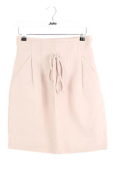 Mini jupe Iro Galane Rose en Coton, taille S - Seconde Main