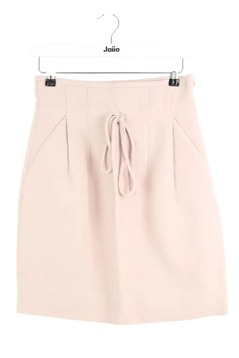 Mini jupe Iro Galane Rose en Coton, taille S - Seconde Main