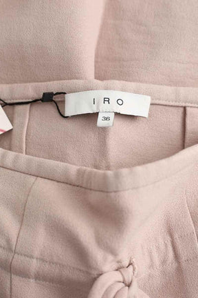 Mini jupe Iro Galane Rose en Coton