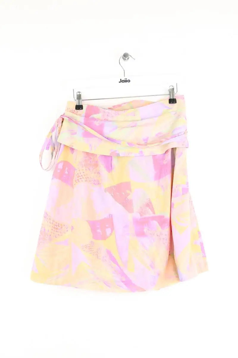 Mini jupe Iro Khan Rose en Coton