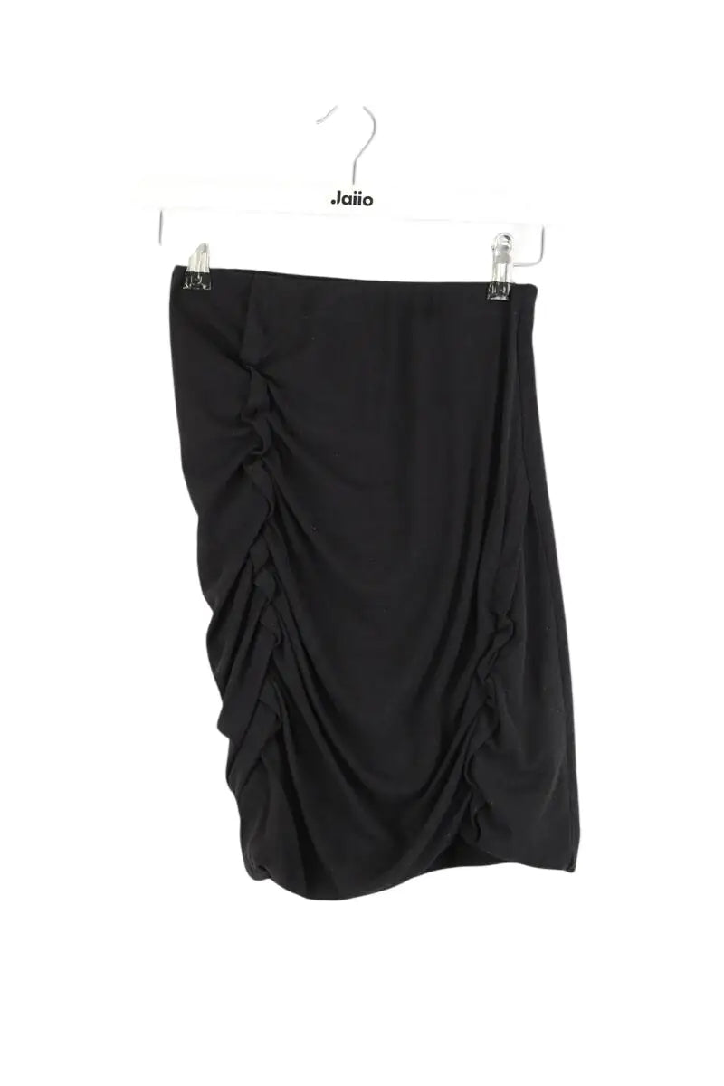 Mini jupe Iro Noir en Coton, taille XS - Seconde Main