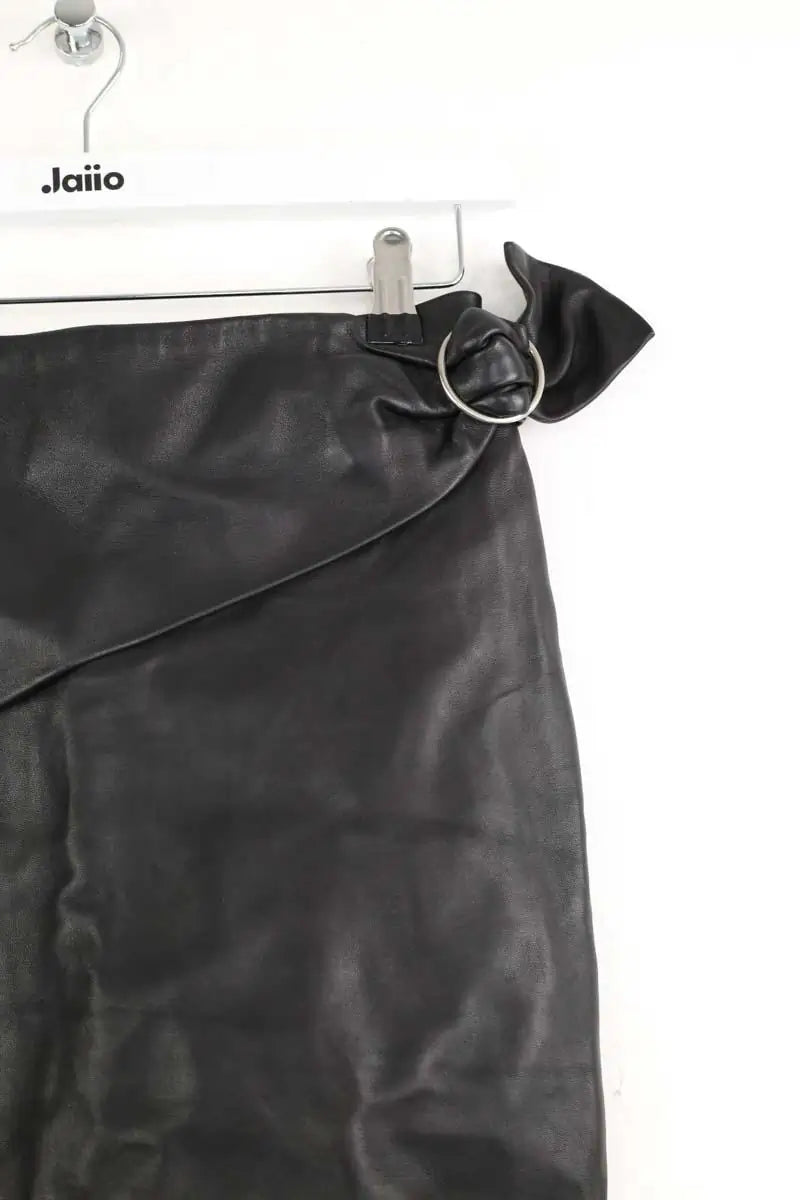 Mini jupe Iro Noir en Cuir