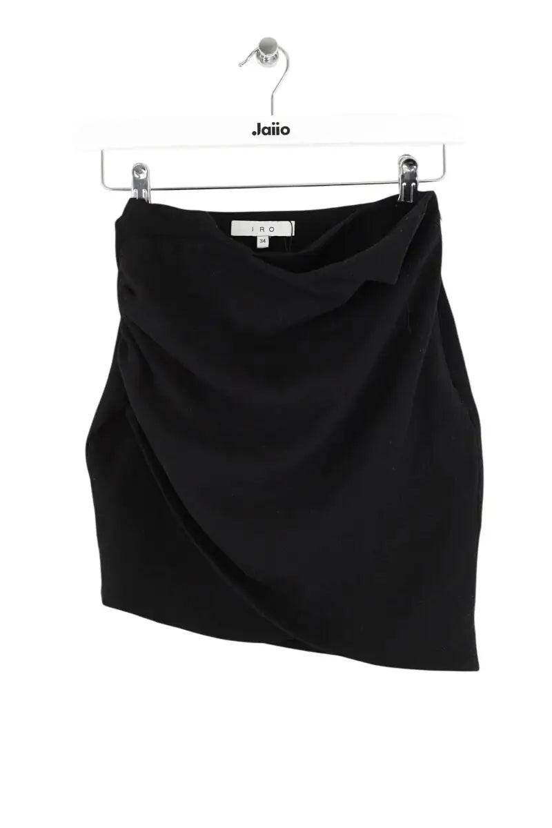 Mini jupe Iro Noir en Polyester, taille XS - Seconde Main
