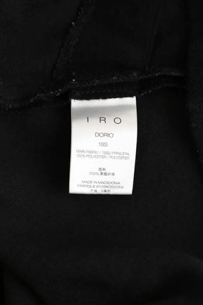 Mini jupe Iro Noir en Polyester