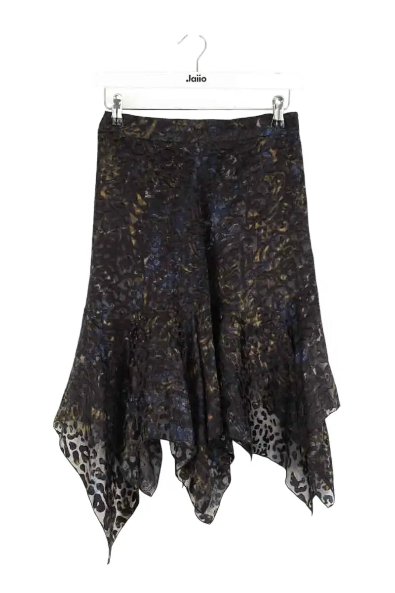 Mini jupe Iro Noir en Viscose, taille S - Seconde Main