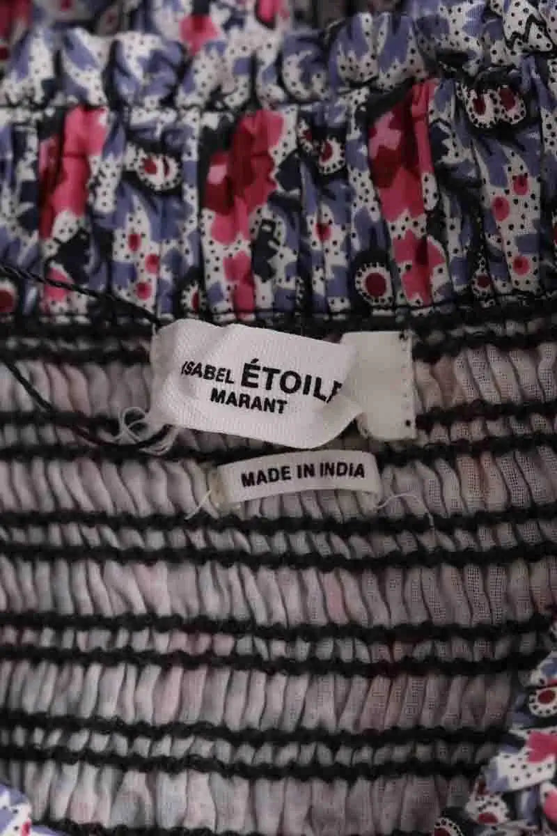 Mini jupe Isabel Marant Étoile Bleu en Coton
