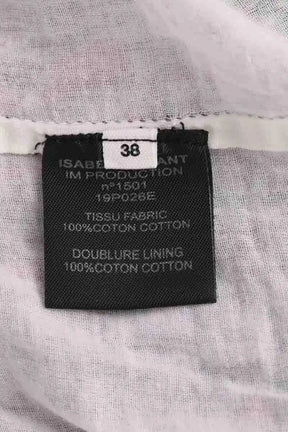 Mini jupe Isabel Marant Étoile Bleu en Coton