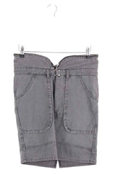 Mini jupe Isabel Marant Étoile Gris en Coton, taille XS - Seconde Main