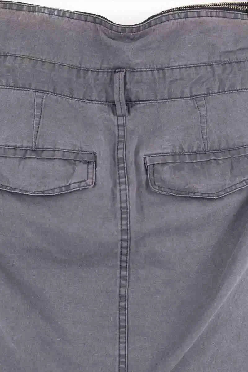 Mini jupe Isabel Marant Étoile Gris en Coton