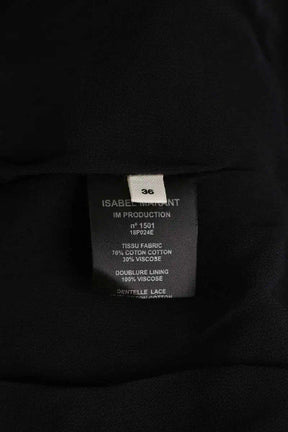 Mini jupe Isabel Marant Étoile Noir en Coton