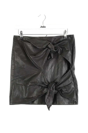 Mini jupe Isabel Marant Étoile Noir en Cuir, taille M - Seconde Main