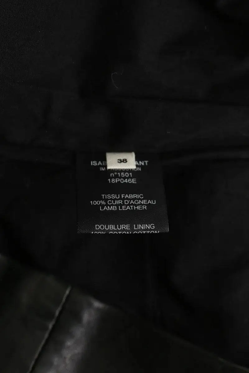 Mini jupe Isabel Marant Étoile Noir en Cuir