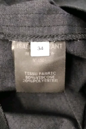 Mini jupe Isabel Marant Étoile Noir en Viscose
