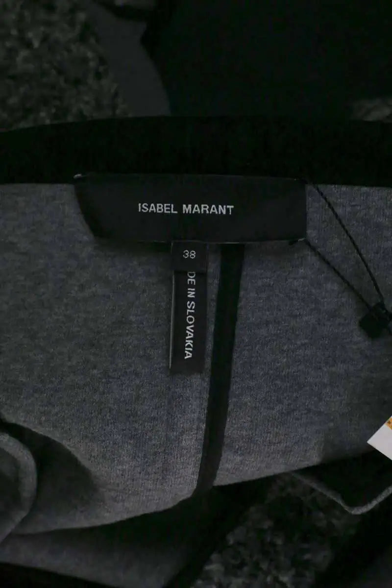 Mini jupe Isabel Marant Gris en Coton