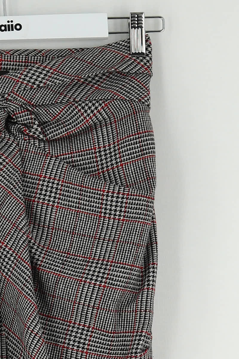 Mini jupe Isabel Marant Gris en Polyester