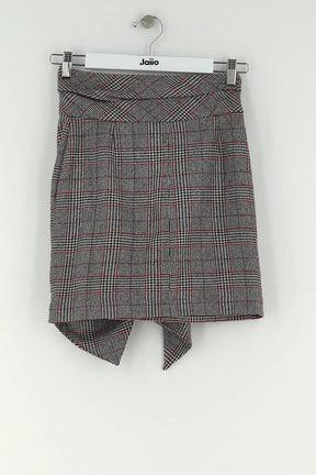 Mini jupe Isabel Marant Gris en Polyester