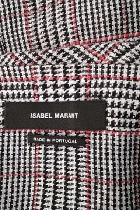 Mini jupe Isabel Marant Gris en Polyester