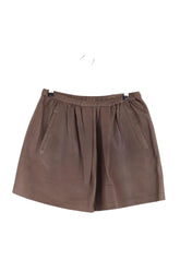 Mini jupe Isabel Marant Marron en Cuir, taille S - Seconde Main