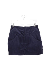 Mini jupe Isabel Marant Melva Bleu en Synthétique, taille S - Seconde Main