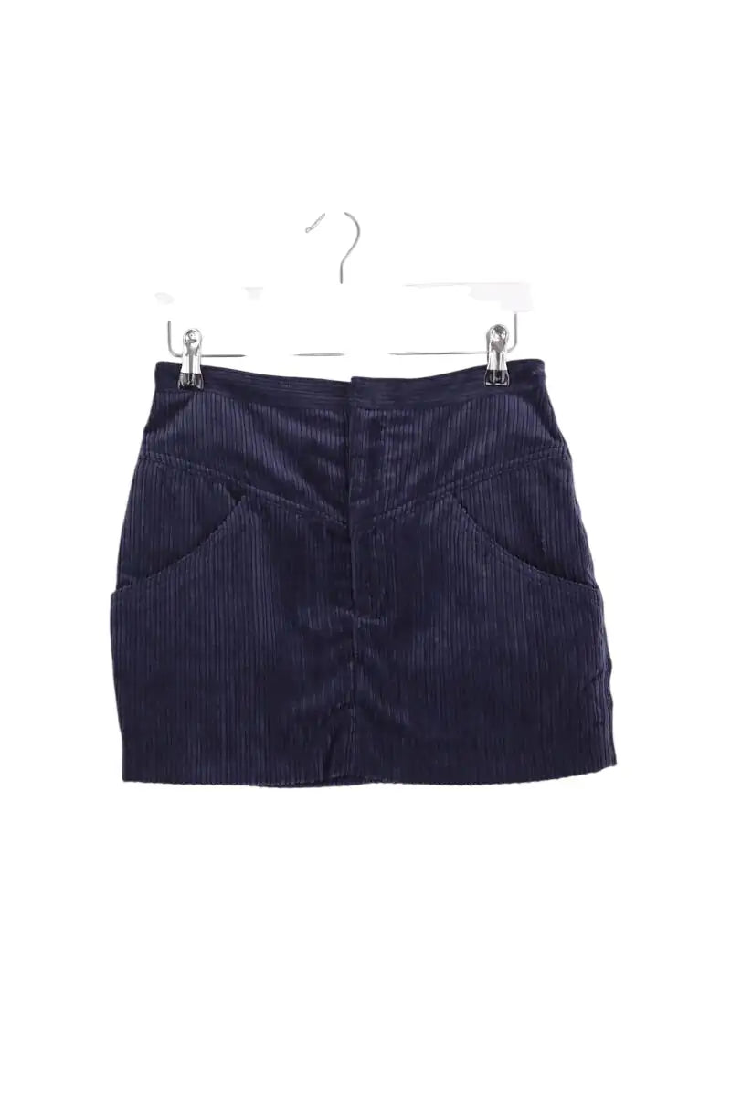 Mini jupe Isabel Marant Melva Bleu en Synthétique, taille S - Seconde Main