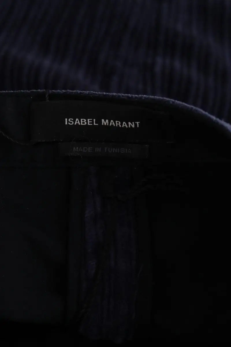 Mini jupe Isabel Marant Melva Bleu en Synthétique