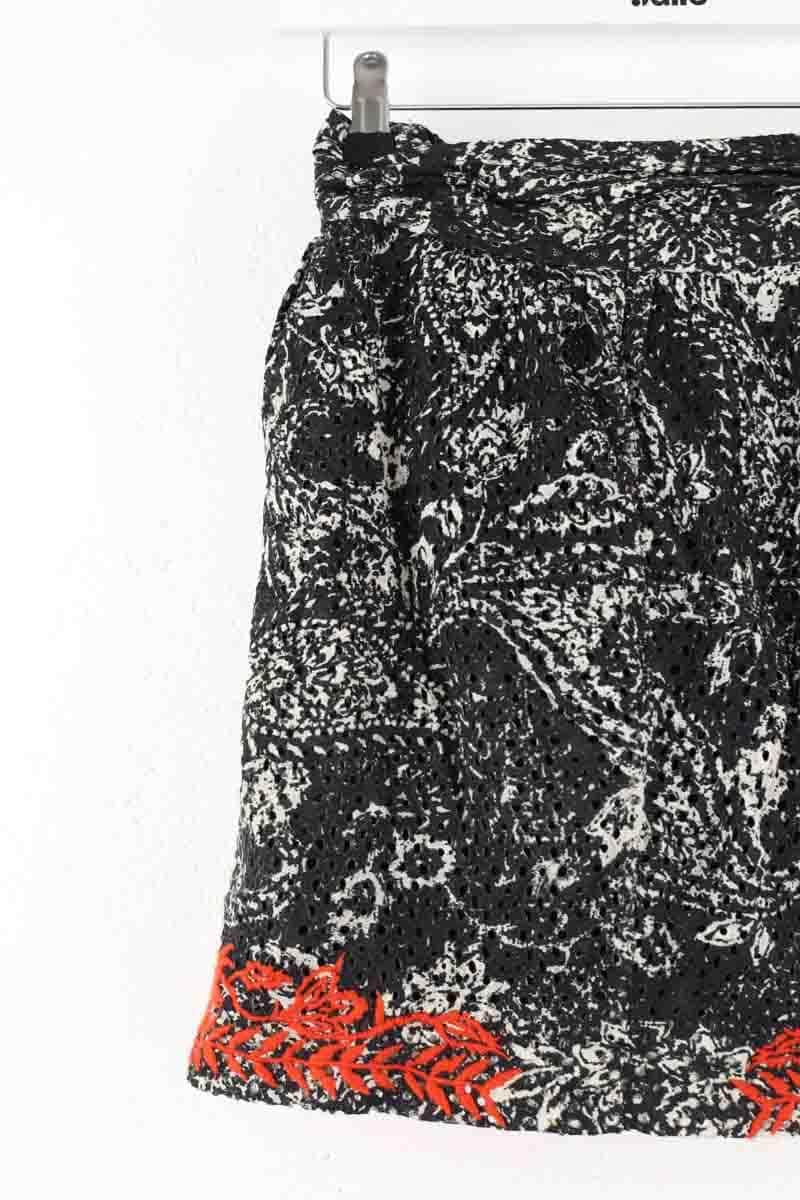 Mini jupe Isabel Marant Noir en Coton