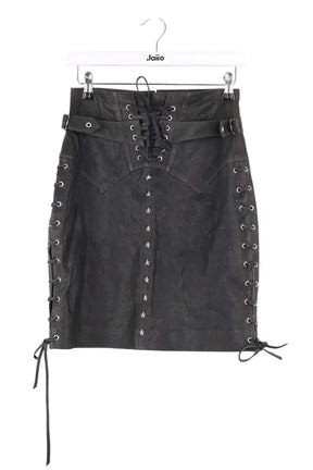 Mini jupe Isabel Marant Noir en Cuir, taille M - Seconde Main