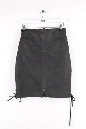 Mini jupe Isabel Marant Noir en Cuir