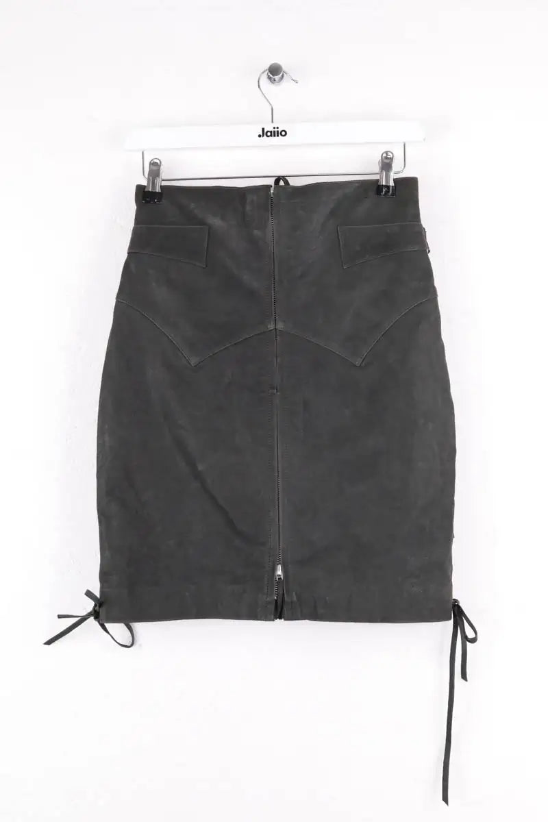 Mini jupe Isabel Marant Noir en Cuir