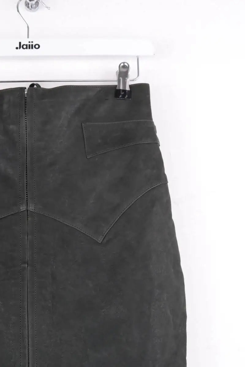 Mini jupe Isabel Marant Noir en Cuir