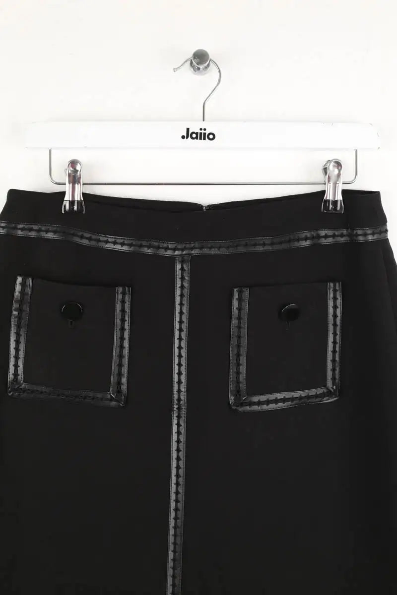 Mini jupe Karl Lagerfeld Noir en Polyamide