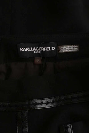 Mini jupe Karl Lagerfeld Noir en Polyamide