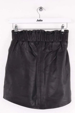 Mini jupe Karma Koma Noir en Cuir