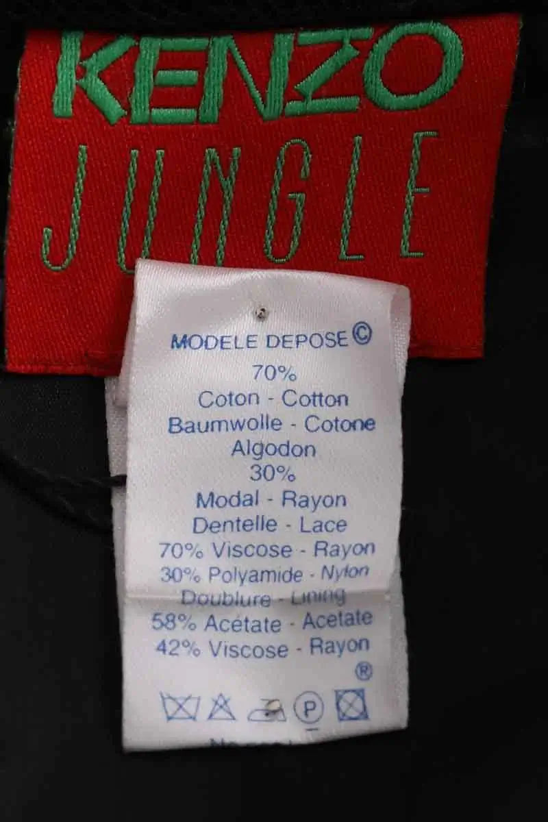 Mini jupe Kenzo Noir en Coton