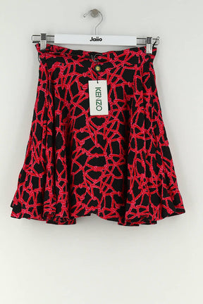 Mini jupe Kenzo Rose en Viscose