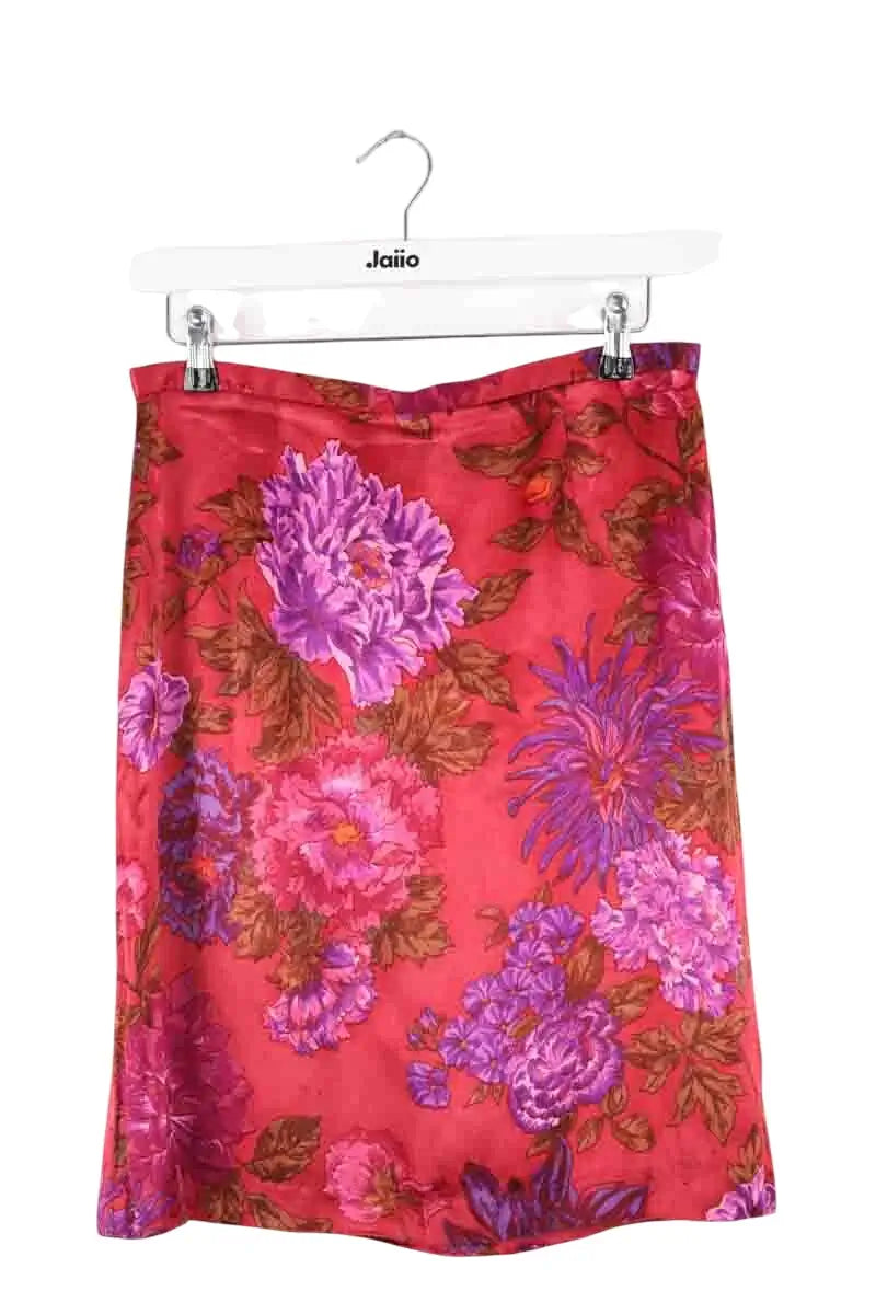 Mini jupe Kenzo Rouge en Viscose, taille XL - Seconde Main