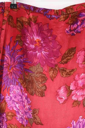 Mini jupe Kenzo Rouge en Viscose