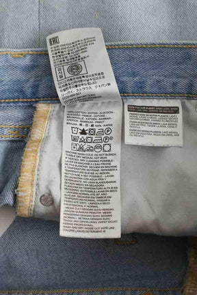 Mini jupe Levi's Bleu en Coton