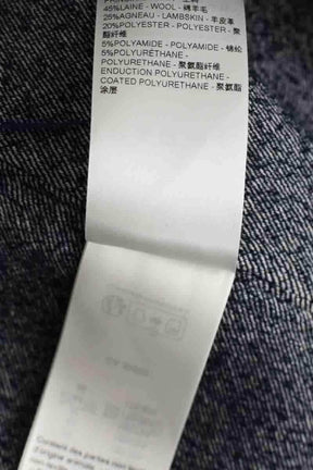 Mini jupe Louis Vuitton Gris en Laine
