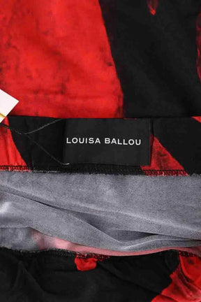 Mini jupe Louisa Ballou Coastline Rouge en Viscose